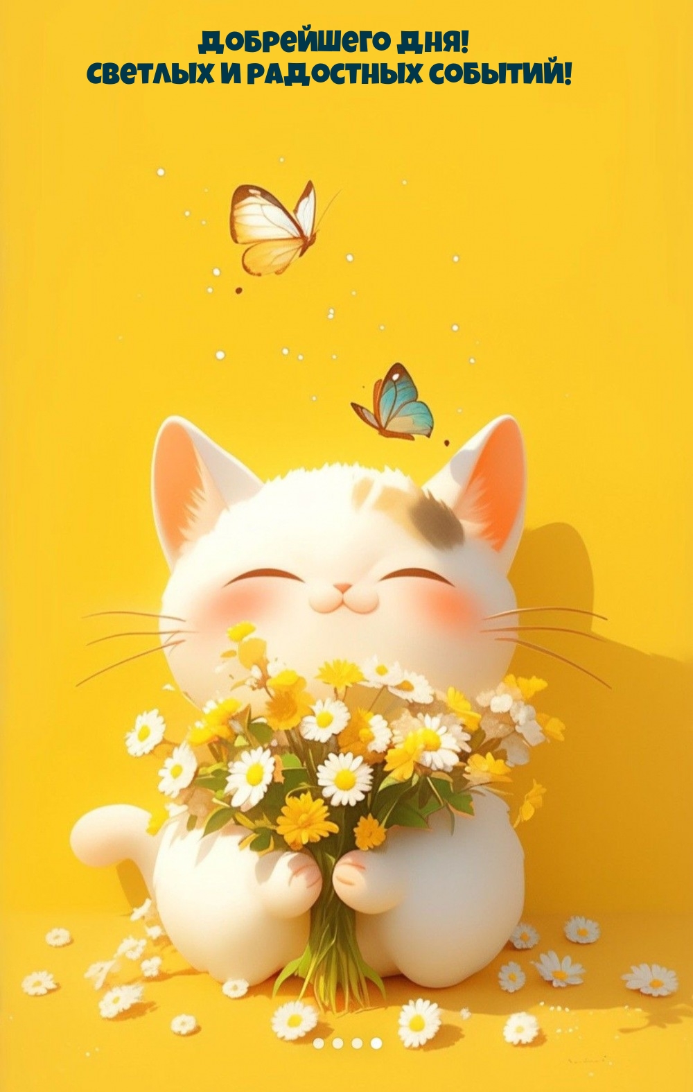 Добрейшего дня! Светлых и радостных событий!