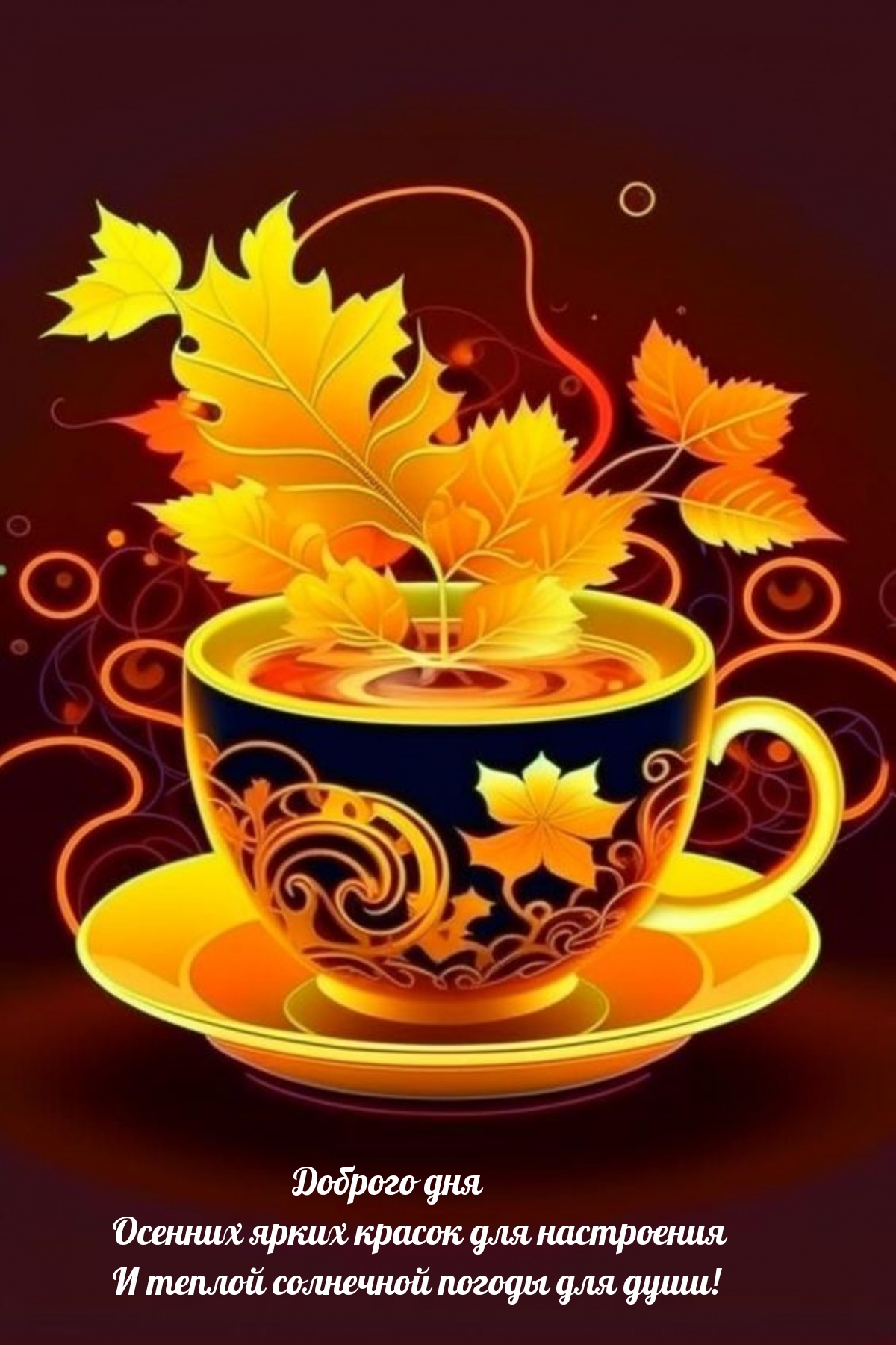 Доброго дня Осенних ярких красок для настроения
