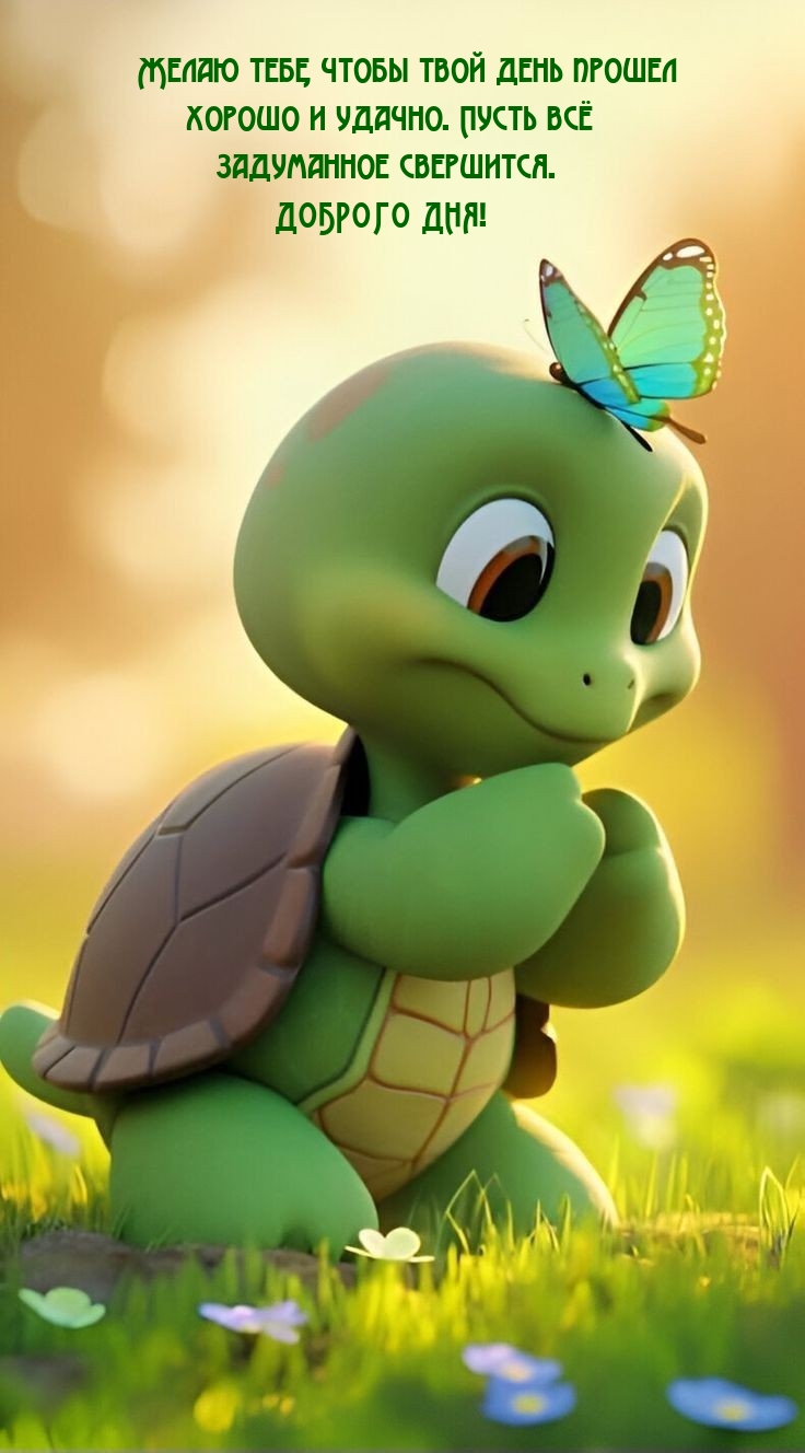 Пусть всё задуманное свершится. Доброго дня!