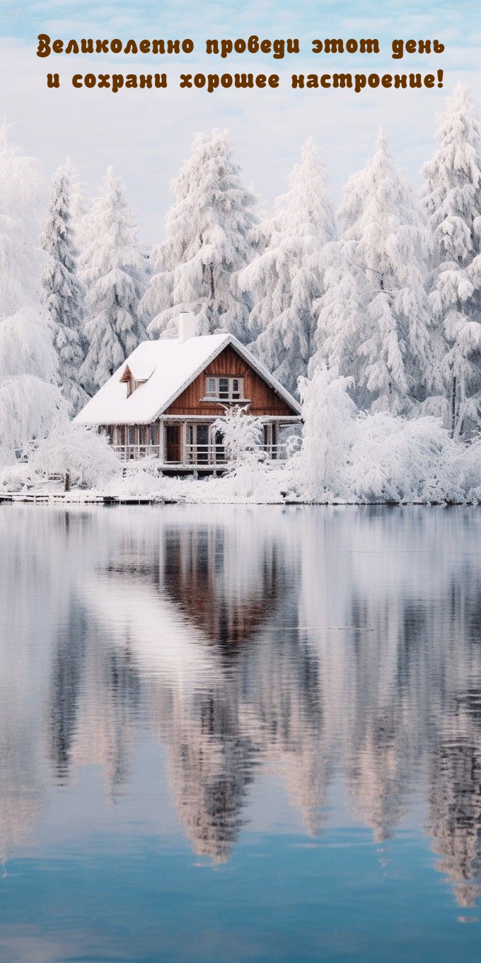 Великолепно проведи этот день и сохрани хорошее настроение!