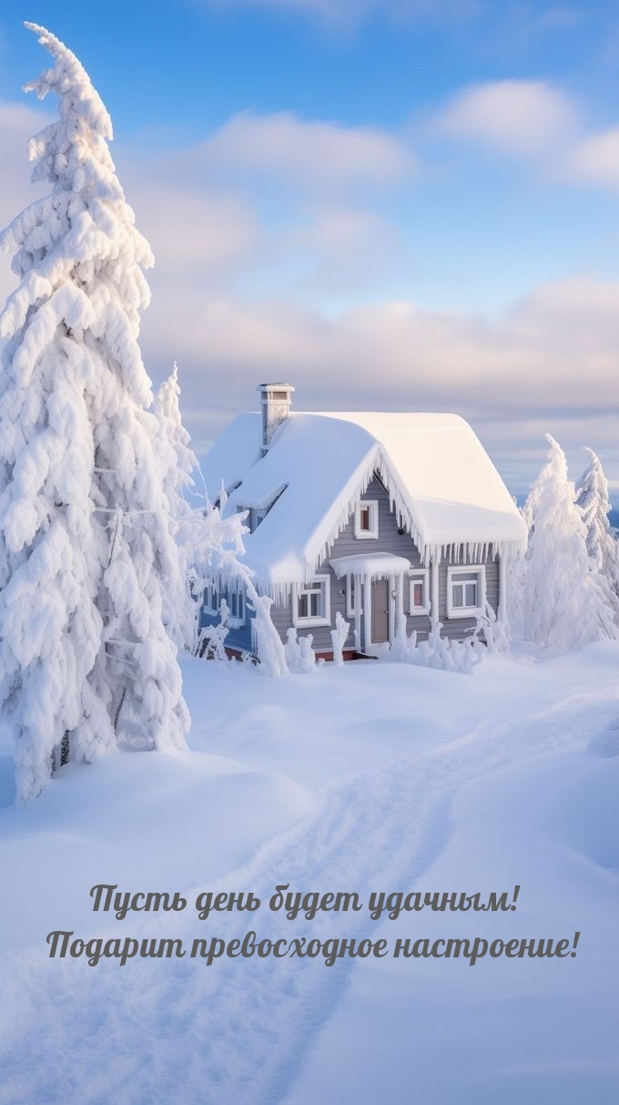 Пусть день будет удачным! Подарит превосходное настроение!