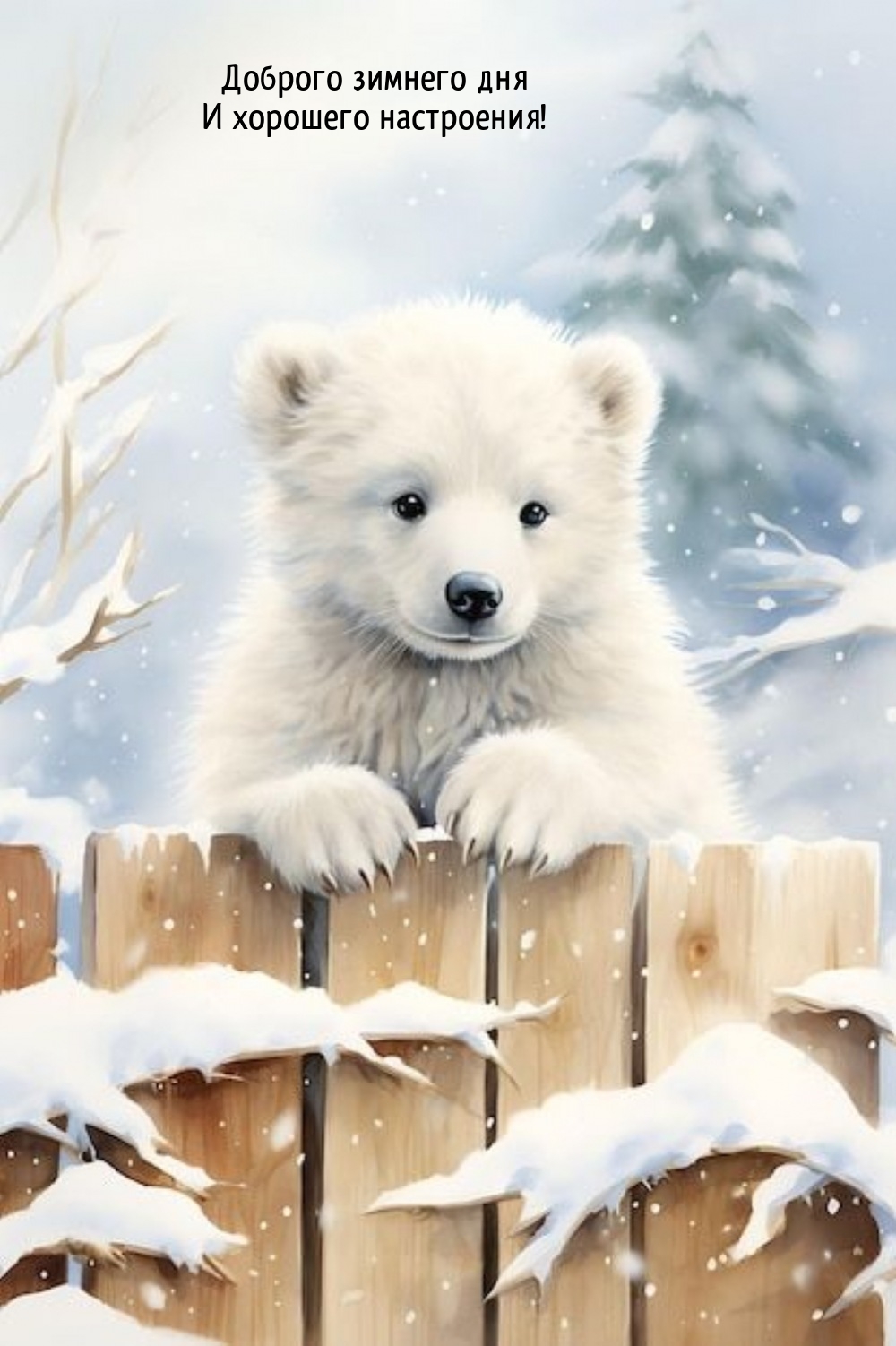 Доброго зимнего дня и хорошего настроения!