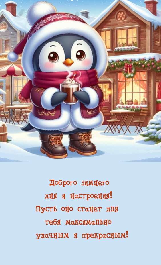 Доброго зимнего дня и настроения!