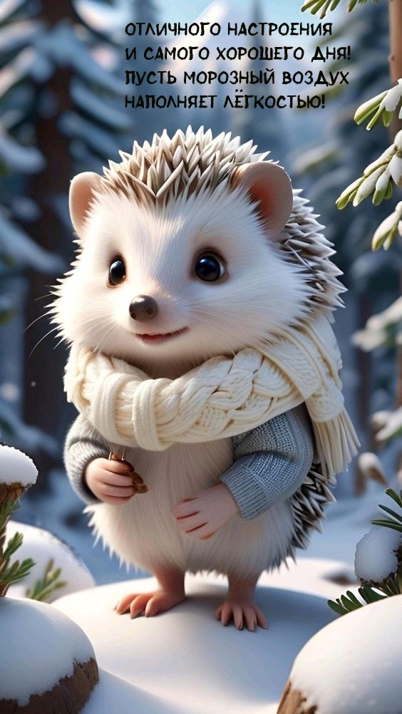 Отличного настроения и самого хорошего дня!