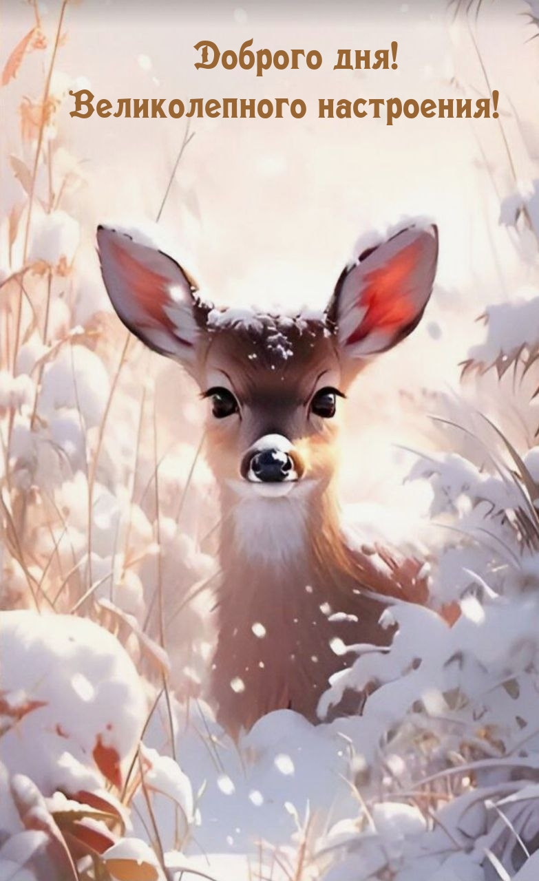 Доброго дня! Великолепного настроения!