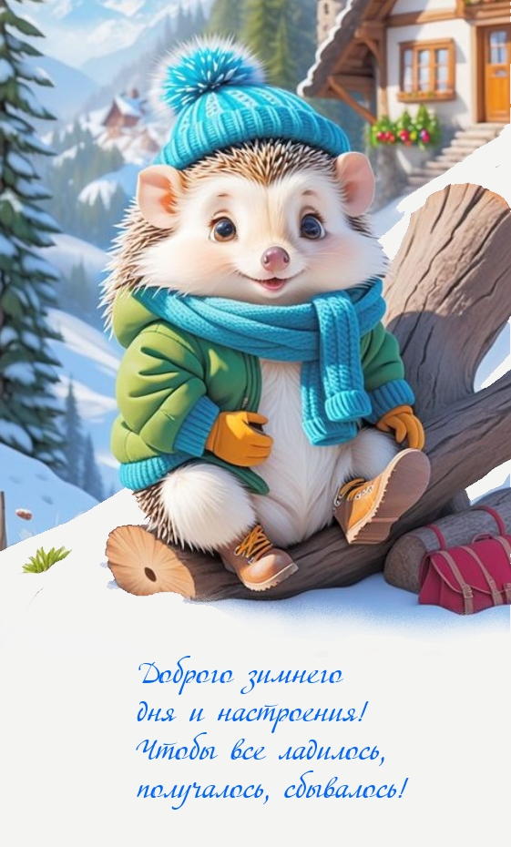 Доброго зимнего дня и настроения! Чтобы все ладилось