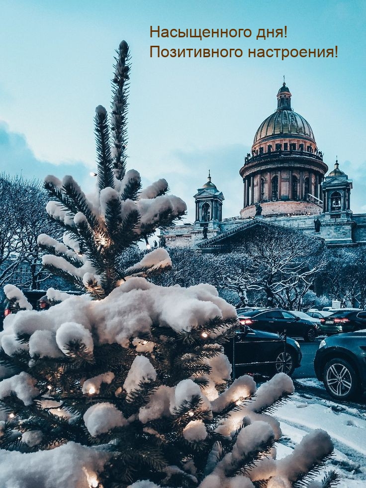 Насыщенного дня! Позитивного настроения!