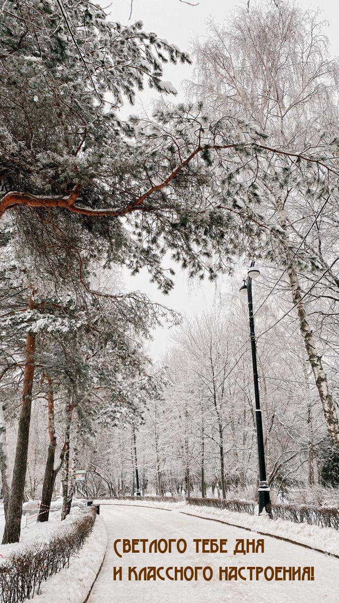 Светлого тебе дня и классного настроения!