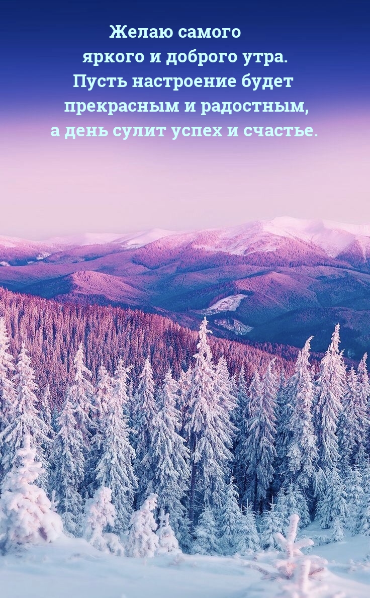 Желаю самого яркого и доброго утра. 