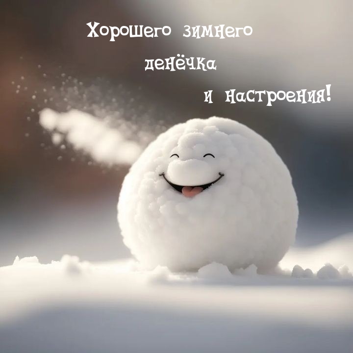 Хорошего зимнего денёчка и настроения! 