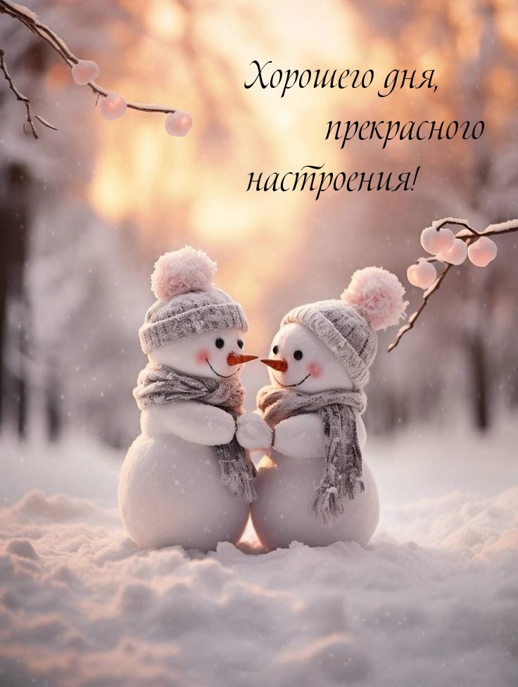 Хорошего дня, прекрасного настроения! 