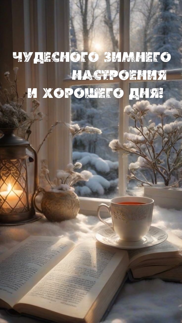 Чудесного зимнего настроения и хорошего дня! 