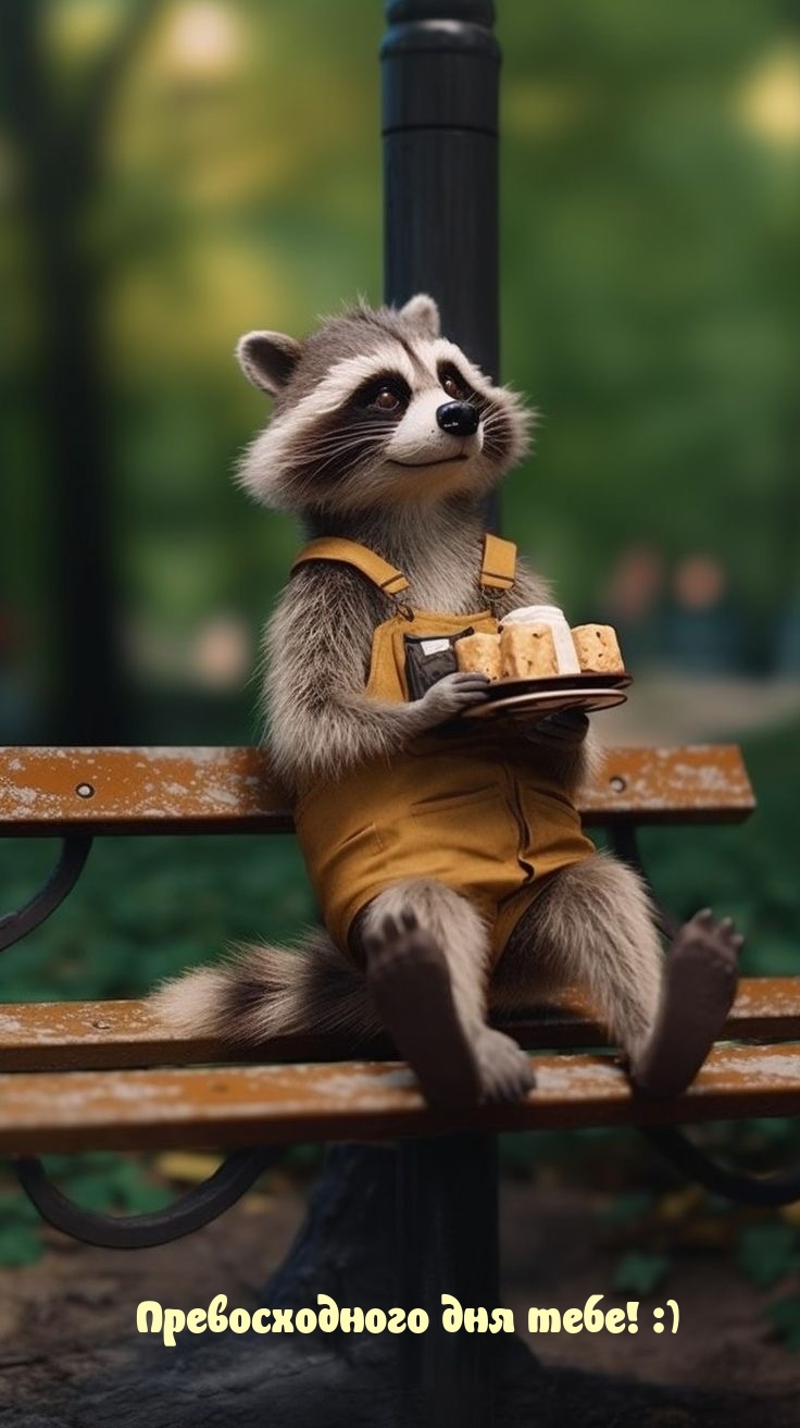 Превосходного дня тебе! :)