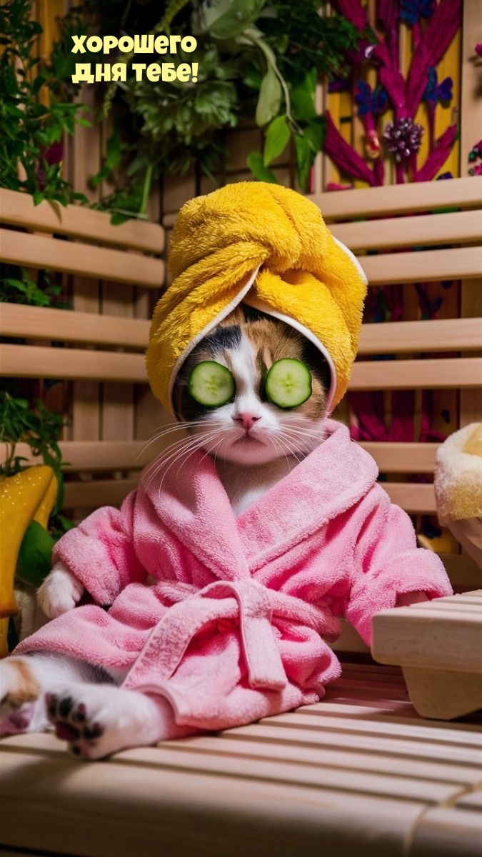 Хорошего дня тебе!