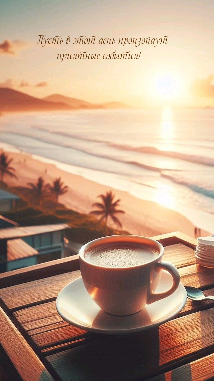Пусть в этот день произойдут приятные события!