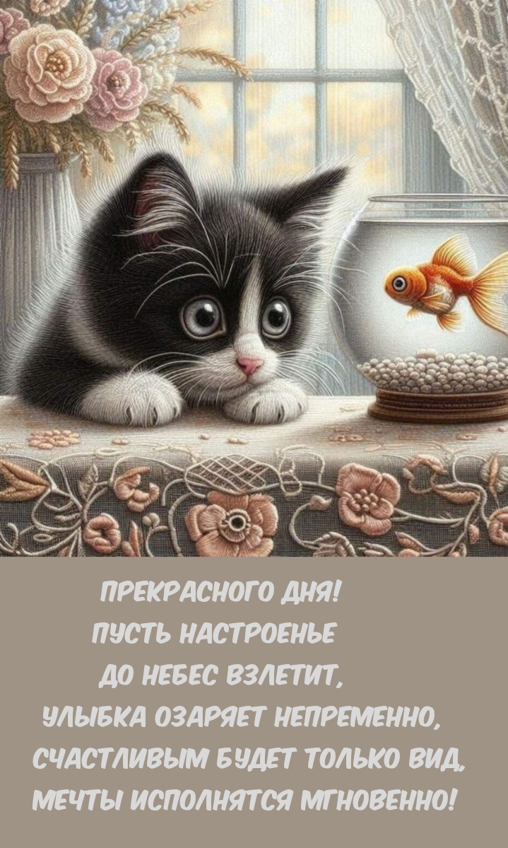 Прекрасного дня! Пусть настроенье до небес взлетит