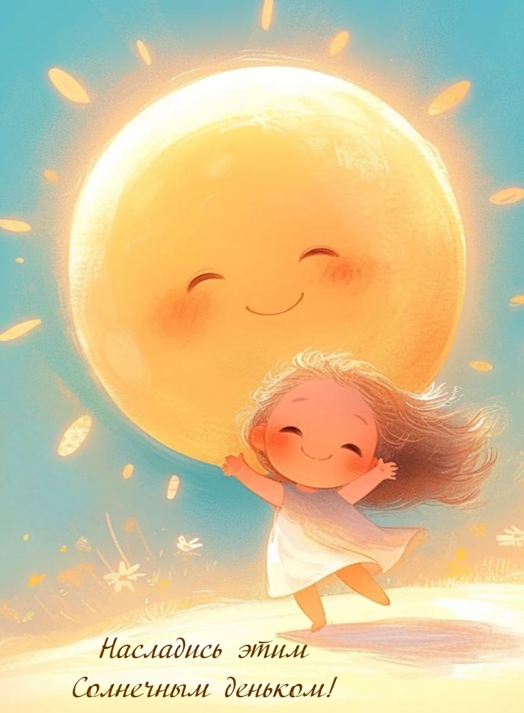 Насладись этим солнечным деньком!