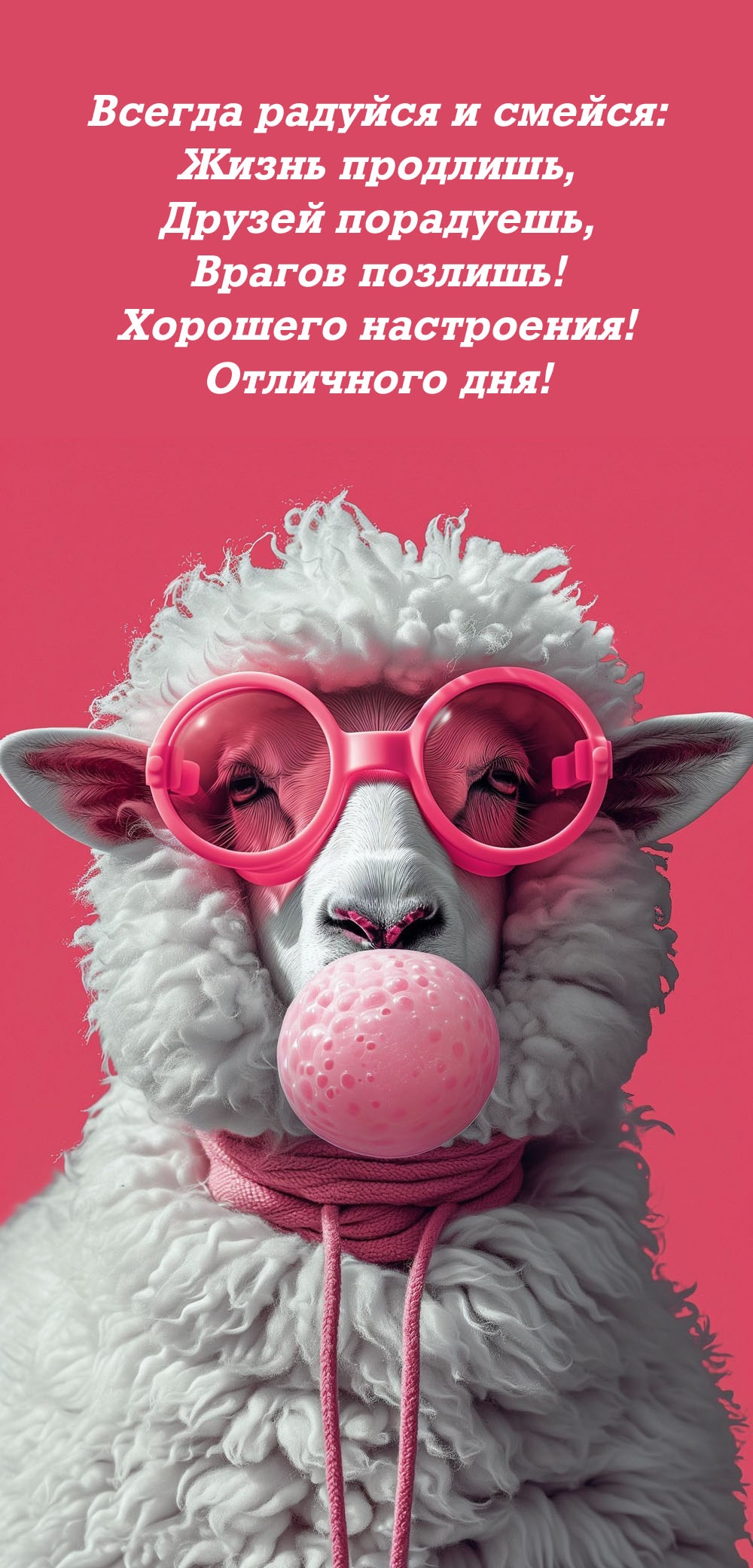 Хорошего настроения! Отличного дня!