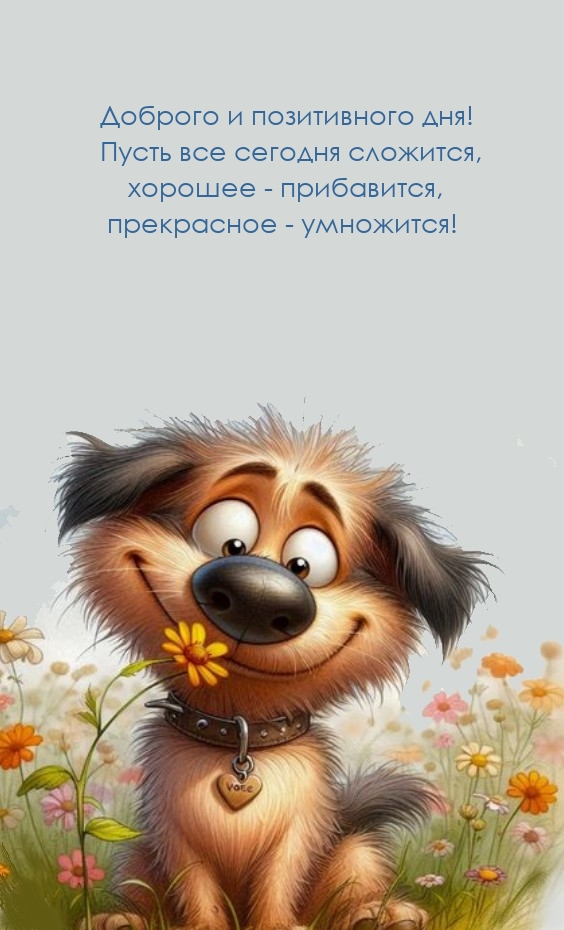 Доброго и позитивного дня! Пусть все сегодня сложится