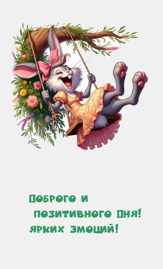 Доброго и позитивного дня! Ярких эмоций!