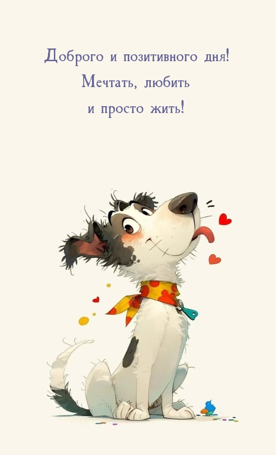 Доброго и позитивного дня! Мечтать, любить и просто жить!