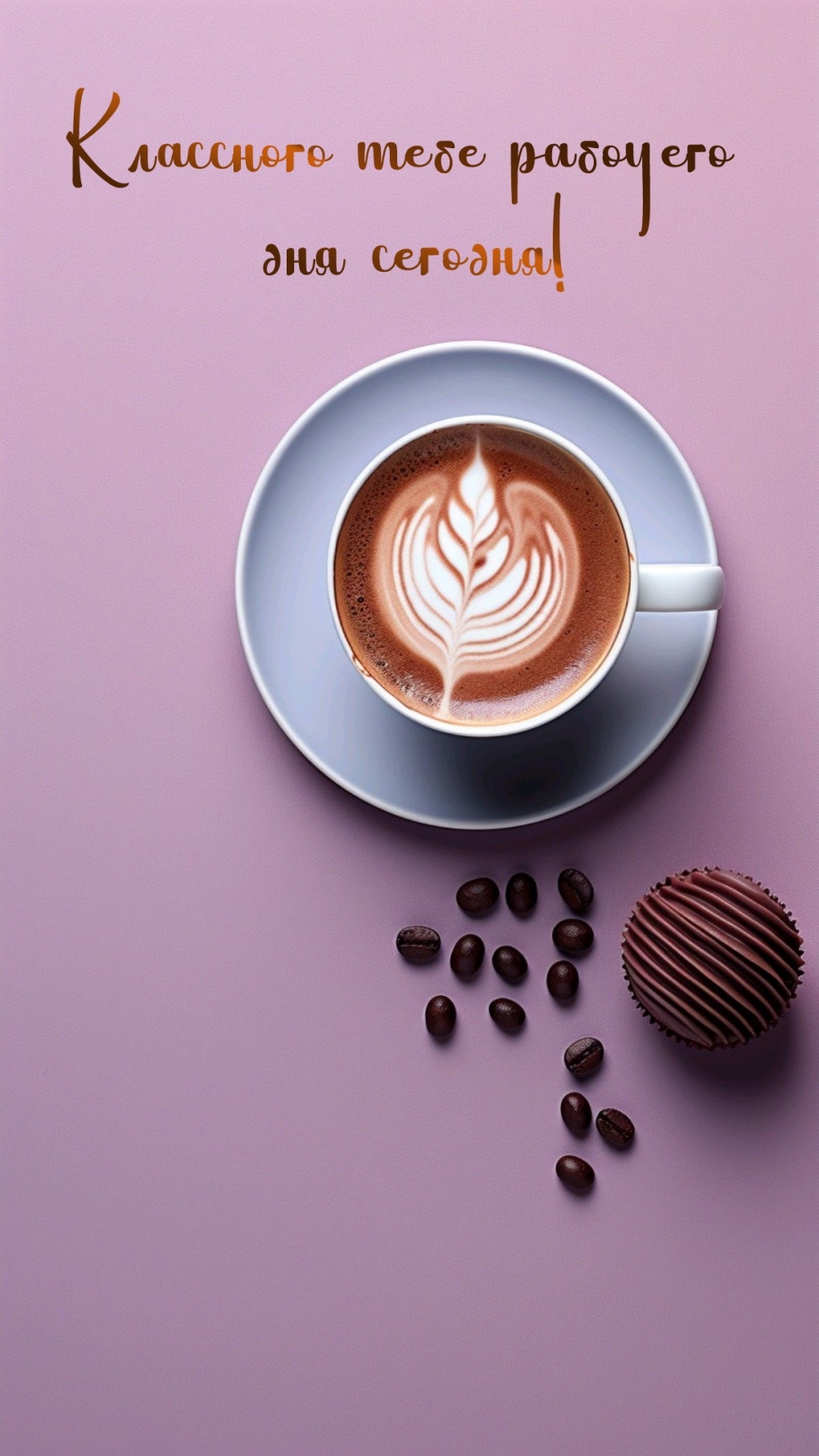 Классного тебе рабочего дня сегодня!