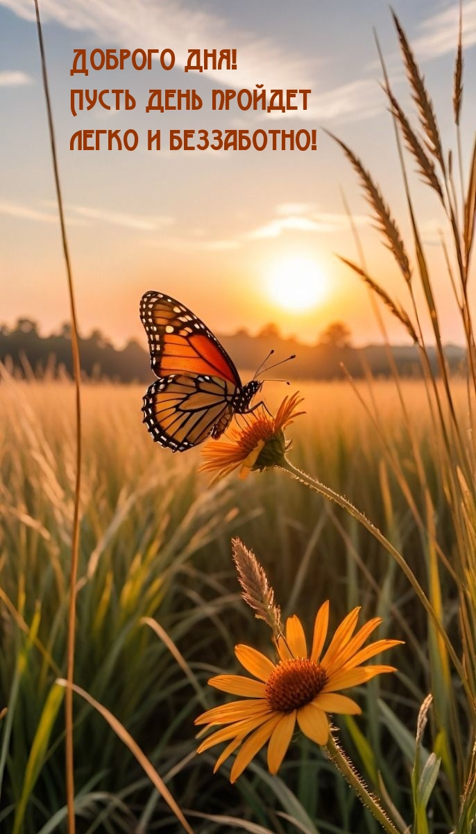 Доброго дня! Пусть день пройдет легко и беззаботно!