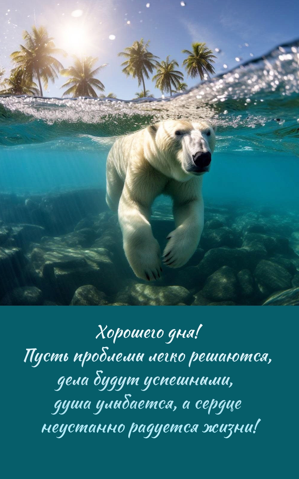 Хорошего дня! Пусть проблемы легко решаются