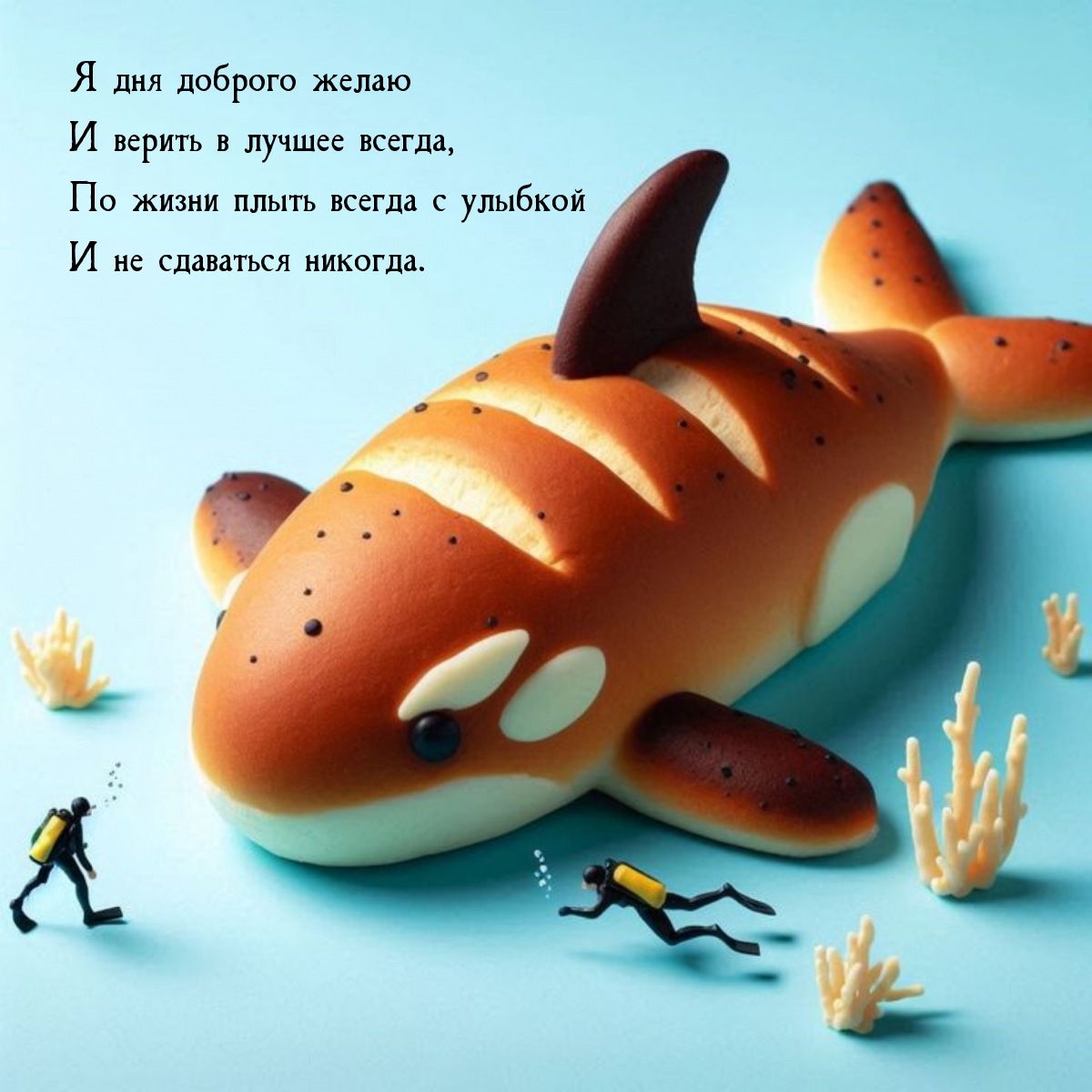 Я дня доброго желаю и верить в лучшее всегда