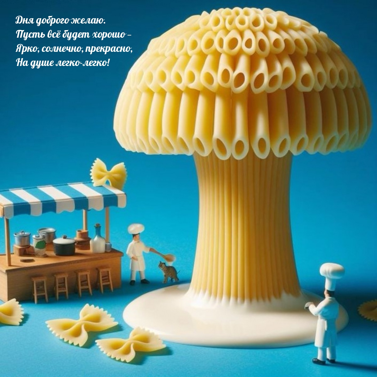 Дня доброго желаю. Пусть всё будет хорошо — ярко, солнечно