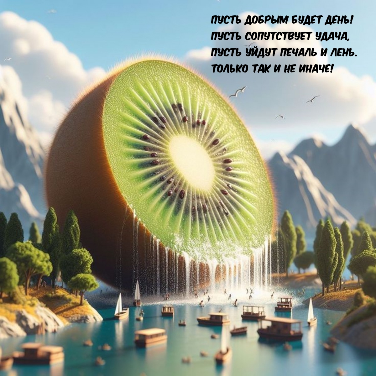 Пусть добрым будет день! Пусть сопутствует удача