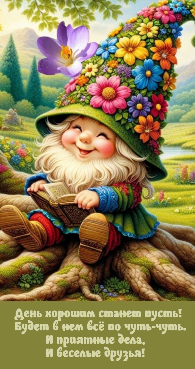 День хорошим станет пусть! Будет в нем всё по чуть-чуть.