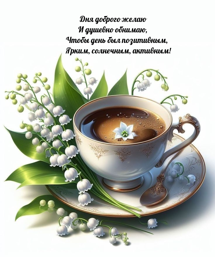 Дня доброго желаю и душевно обнимаю, чтобы день был позитивным