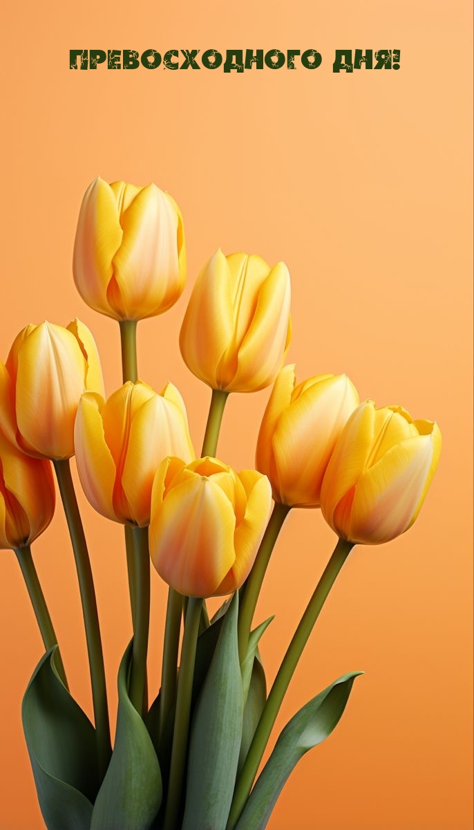 Превосходного дня!