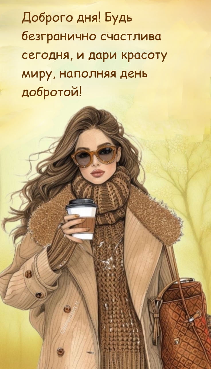 Доброго дня! Будь безгранично счастлива сегодня
