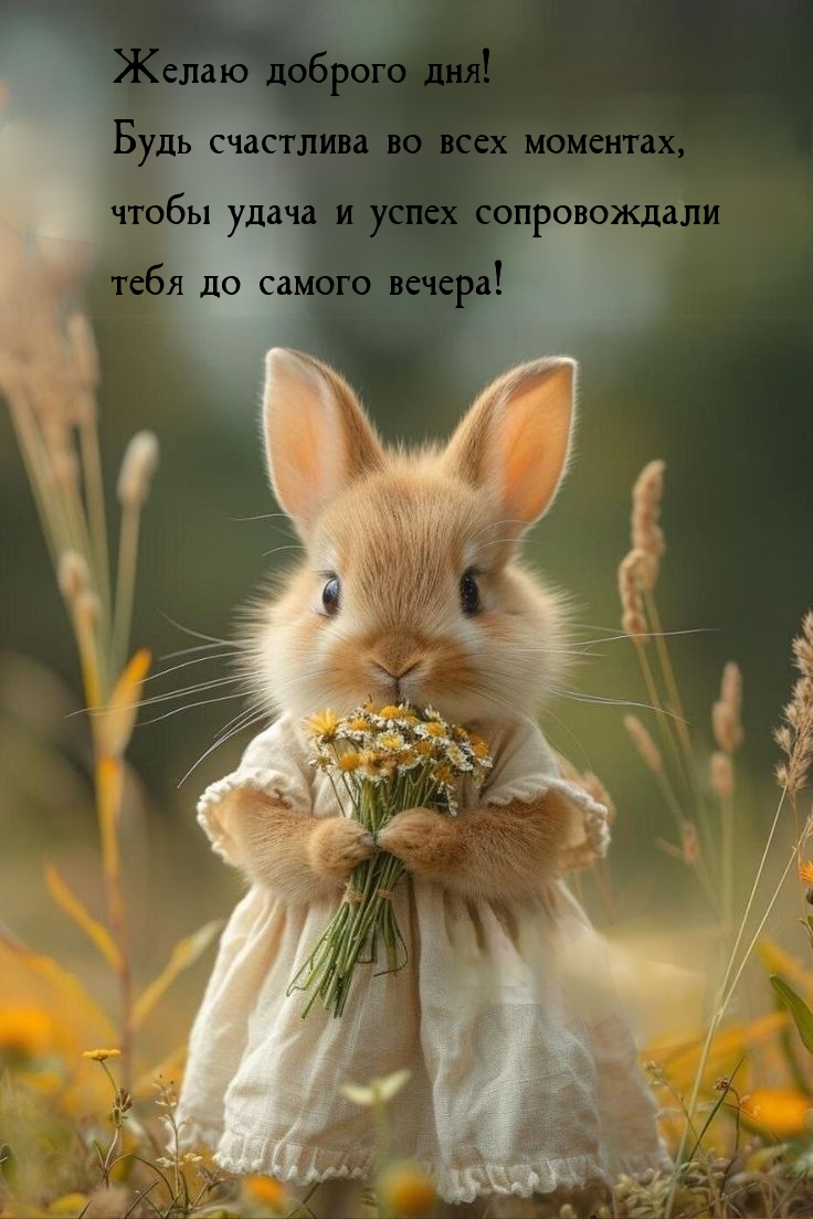 Желаю доброго дня! Будь счастлива во всех моментах