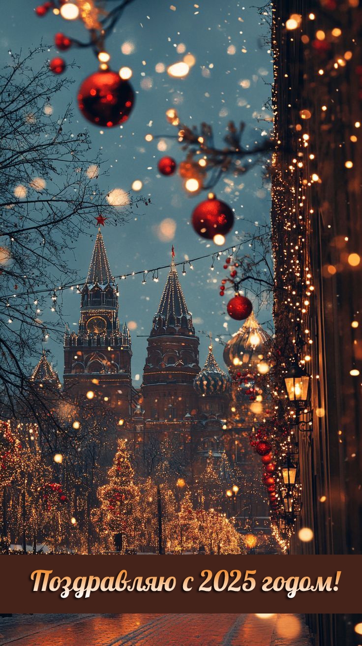 Поздравляю с 2025 годом!