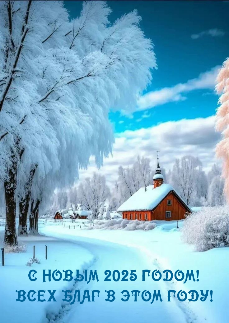 С новым 2025 годом! Всех благ в этом году!
