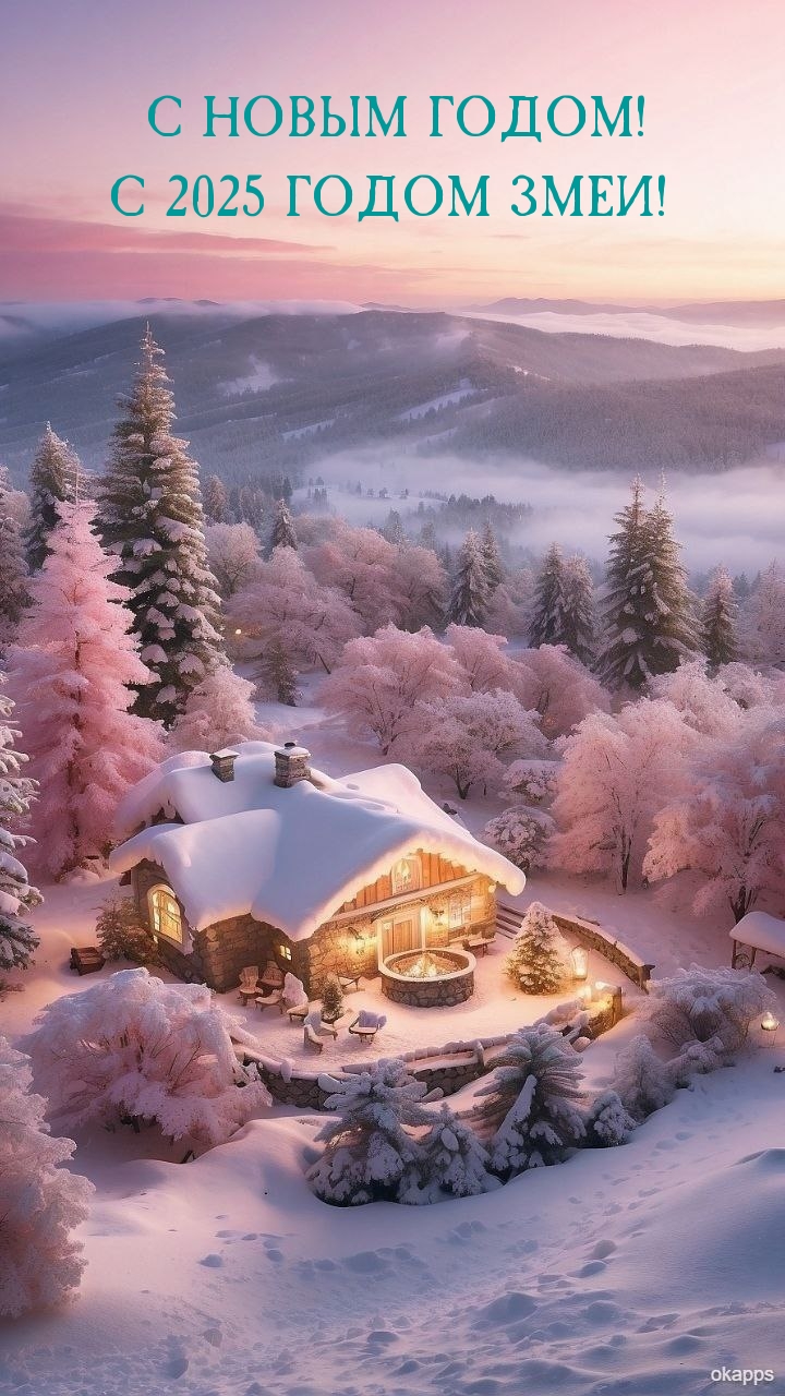 С новым годом! С 2025 годом змеи!