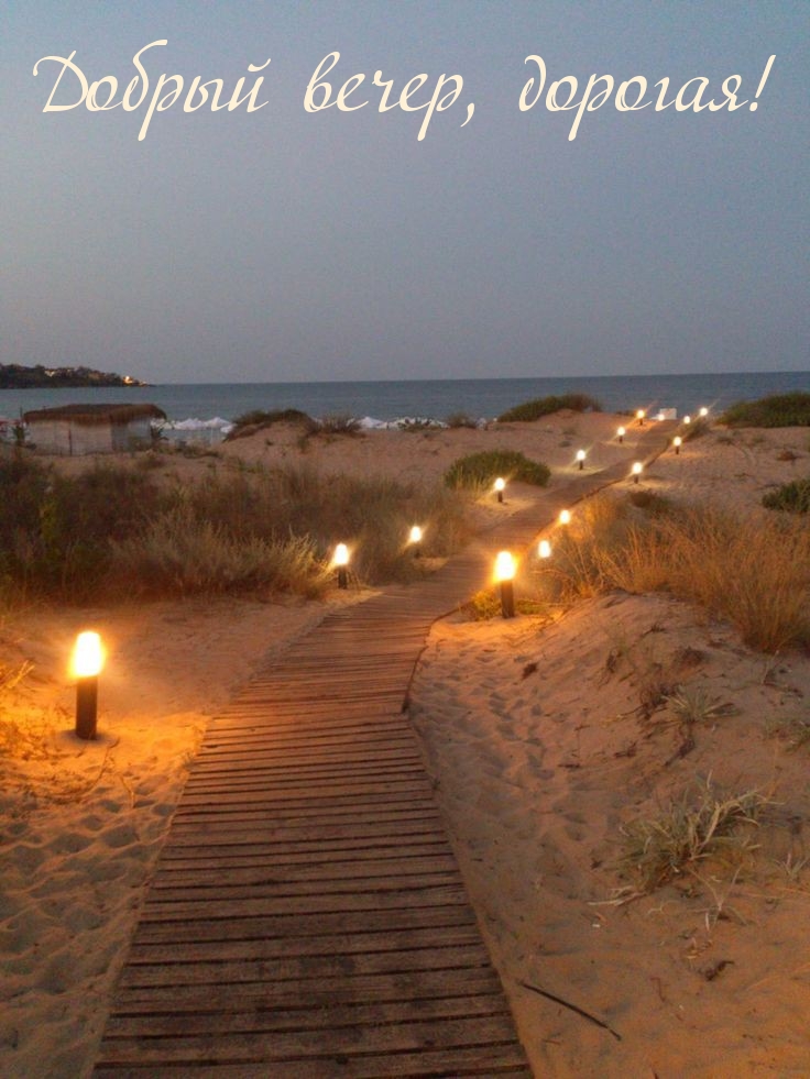 Добрый вечер, дорогая!