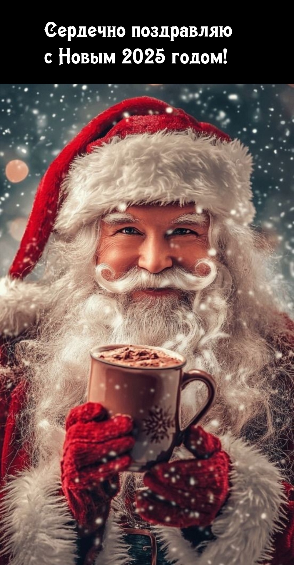 Сердечно поздравляю с Новым 2025 годом!