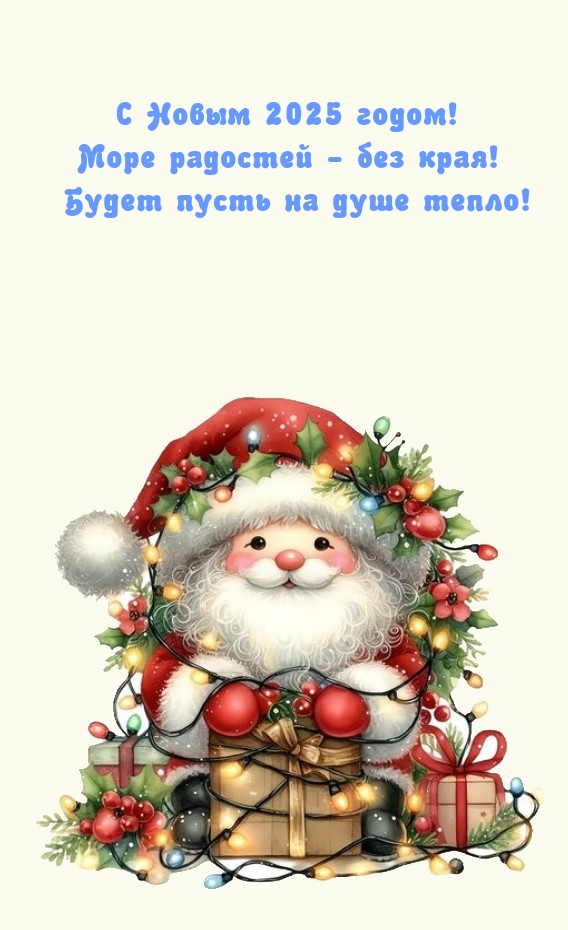 С Новым 2025 годом! Море радостей - без края!