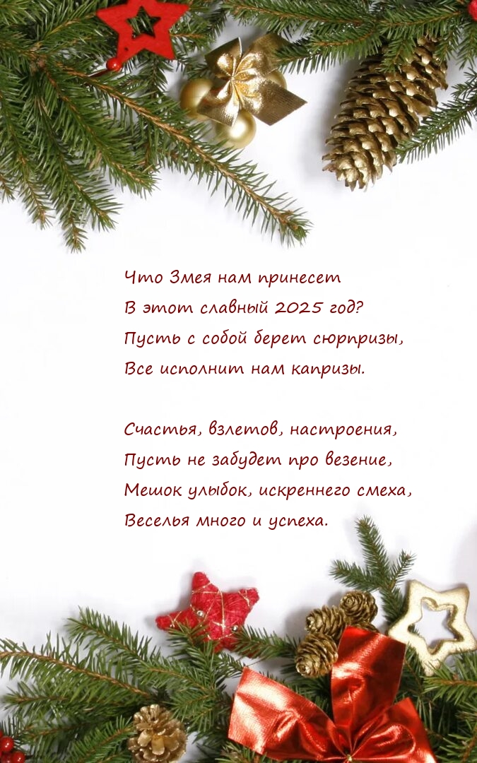 Что Змея нам принесет в этот славный 2025 год?