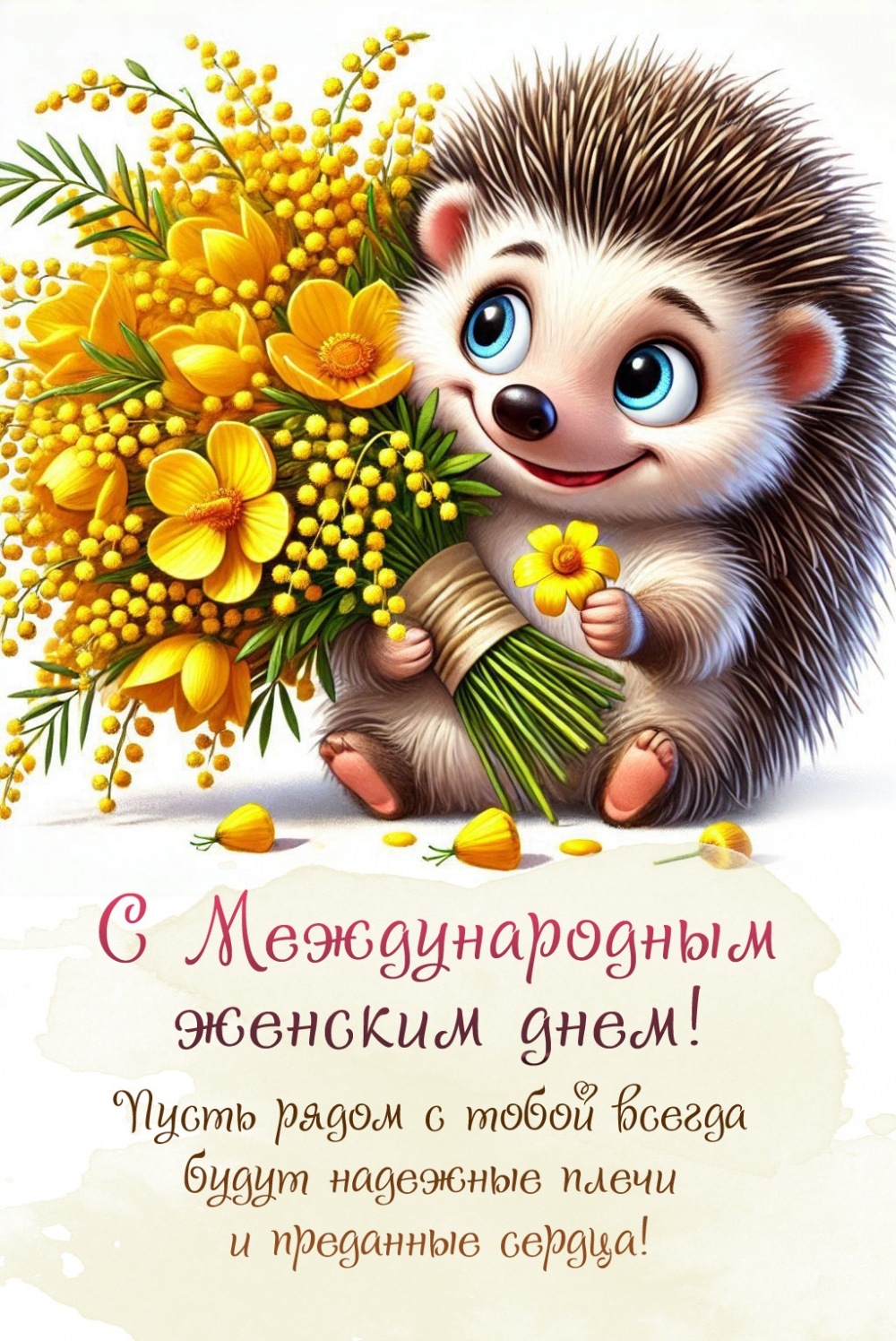 С Международным женским днем!