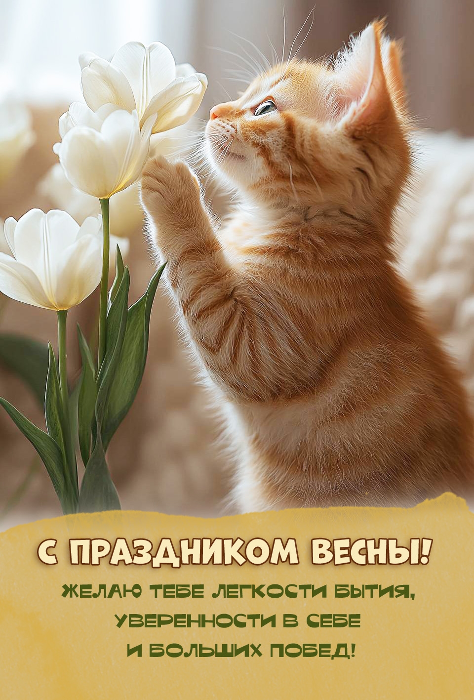 С праздником весны!