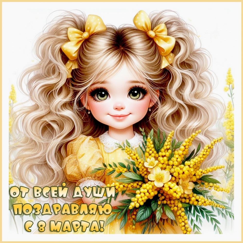 От всей души поздравляю с 8 марта!