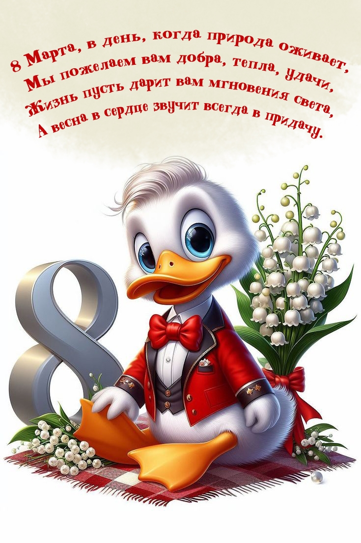Поздравление на 8 марта в стихах