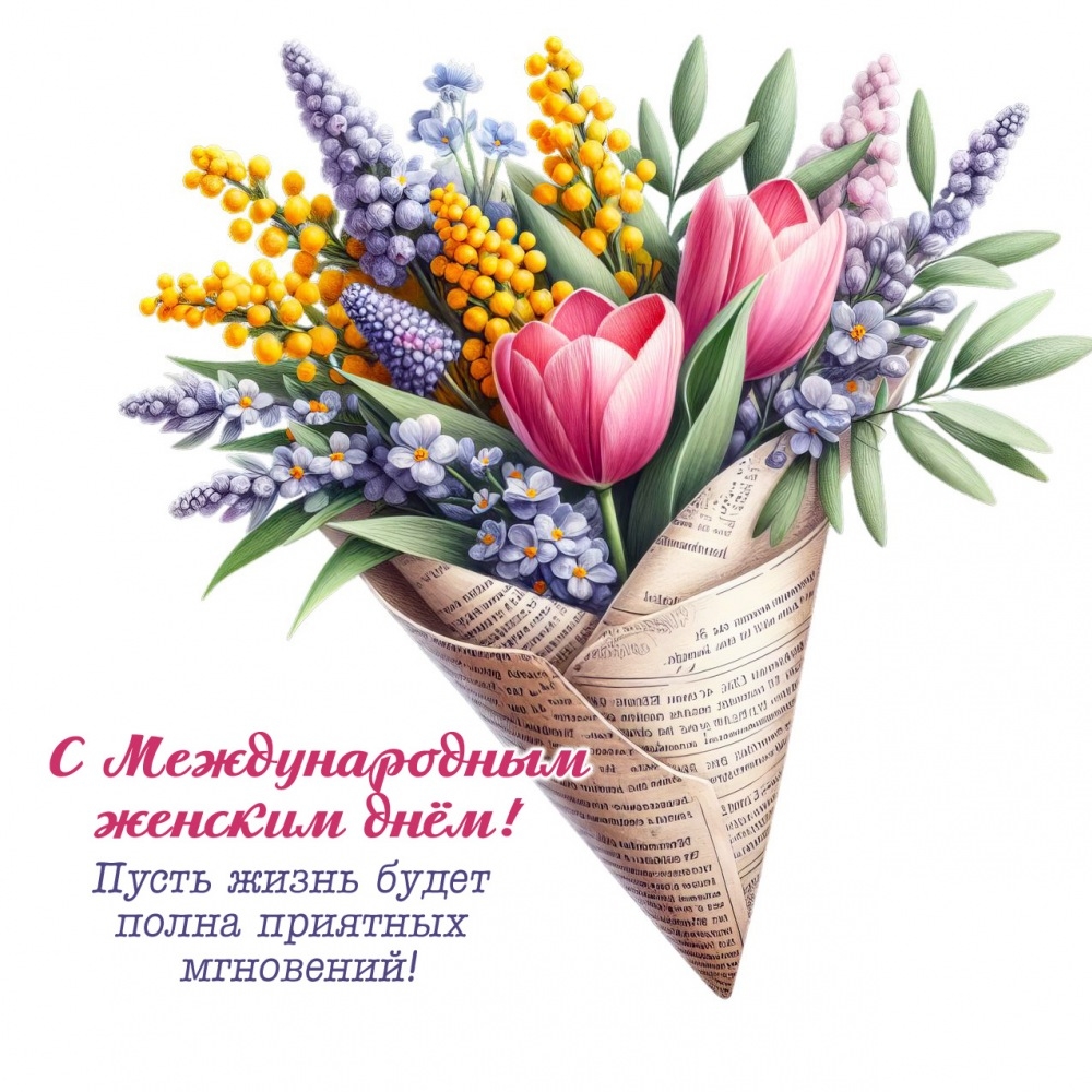  С Международным женским днём!
