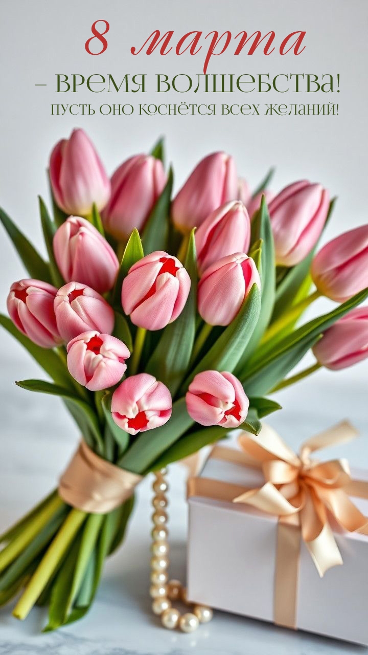 8 марта – время волшебства!