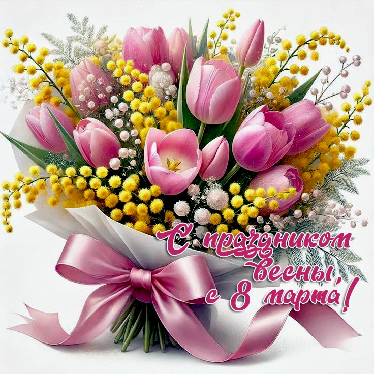 С праздником, с 8 марта!